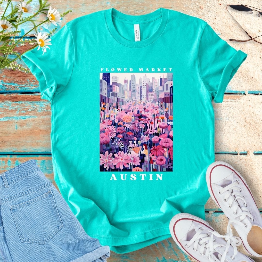 Flower Market Tee - Austin