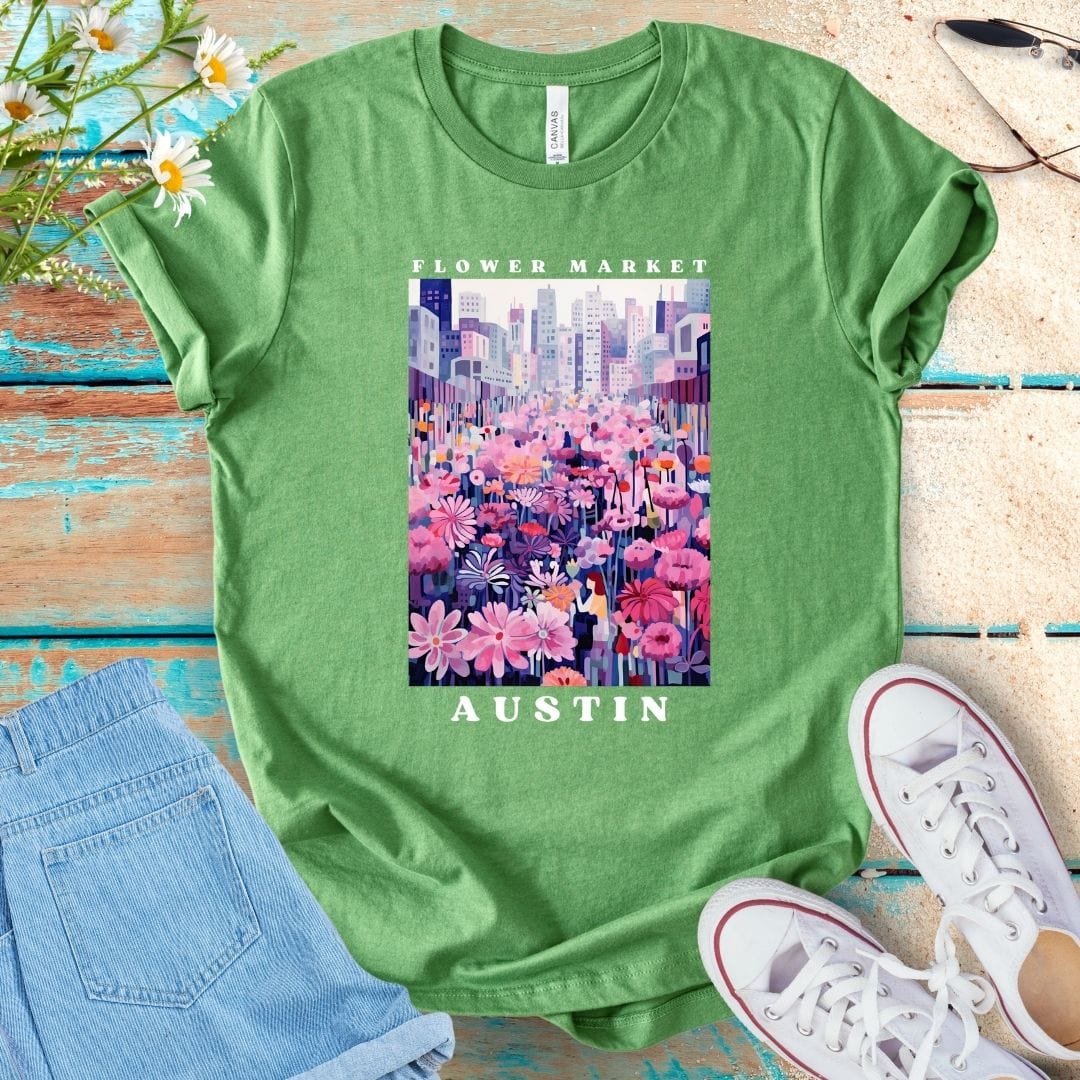 Flower Market Tee - Austin