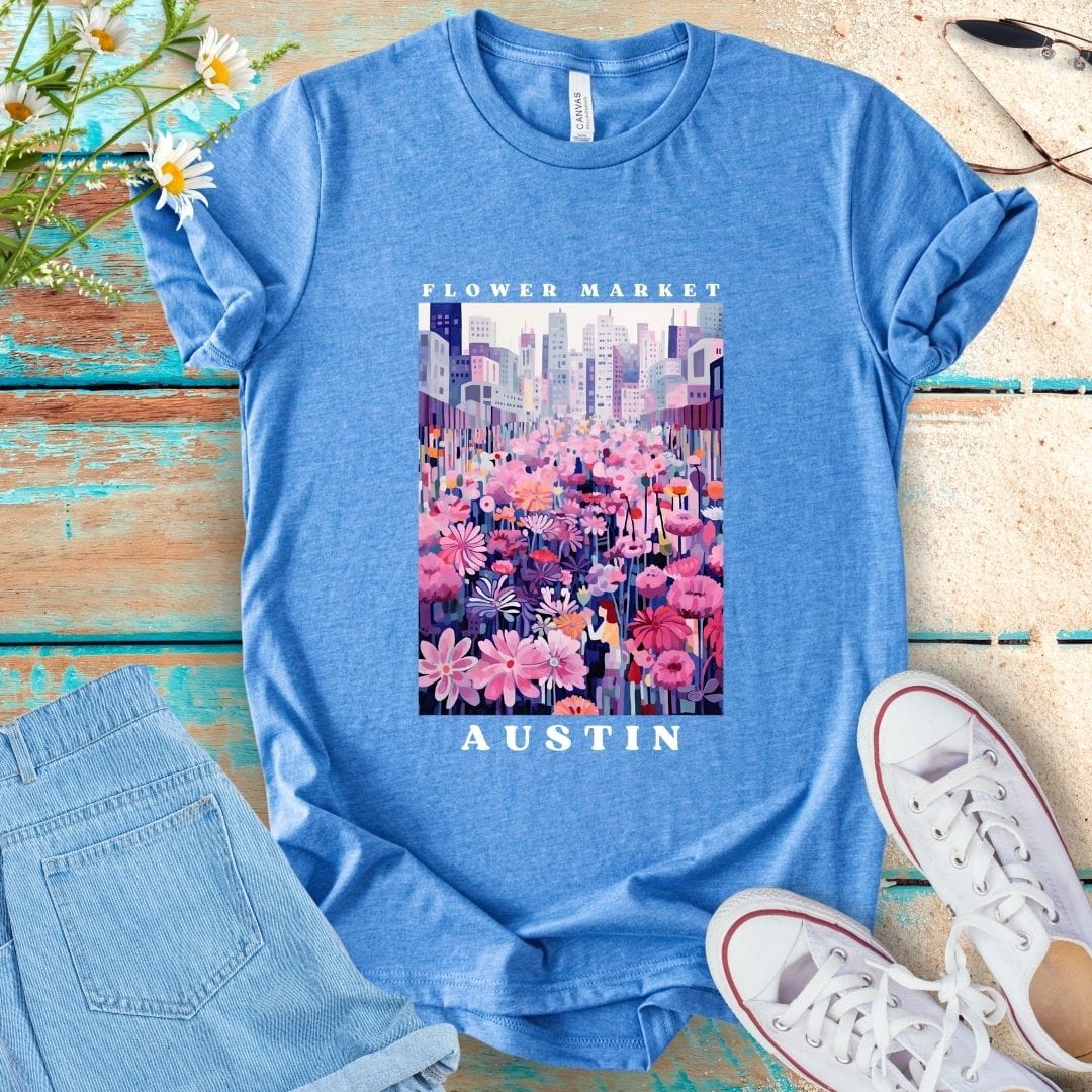 Flower Market Tee - Austin