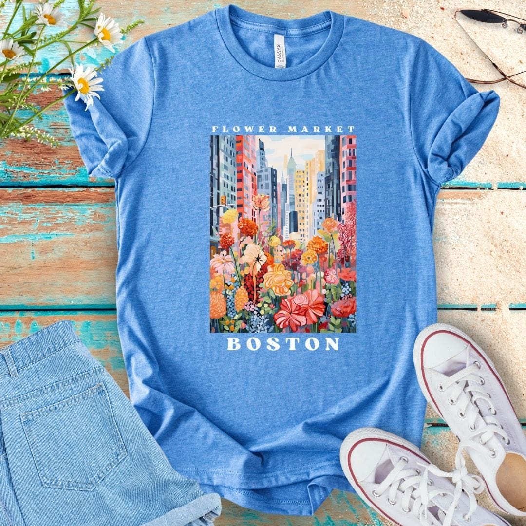 Flower Market Tee - Boston