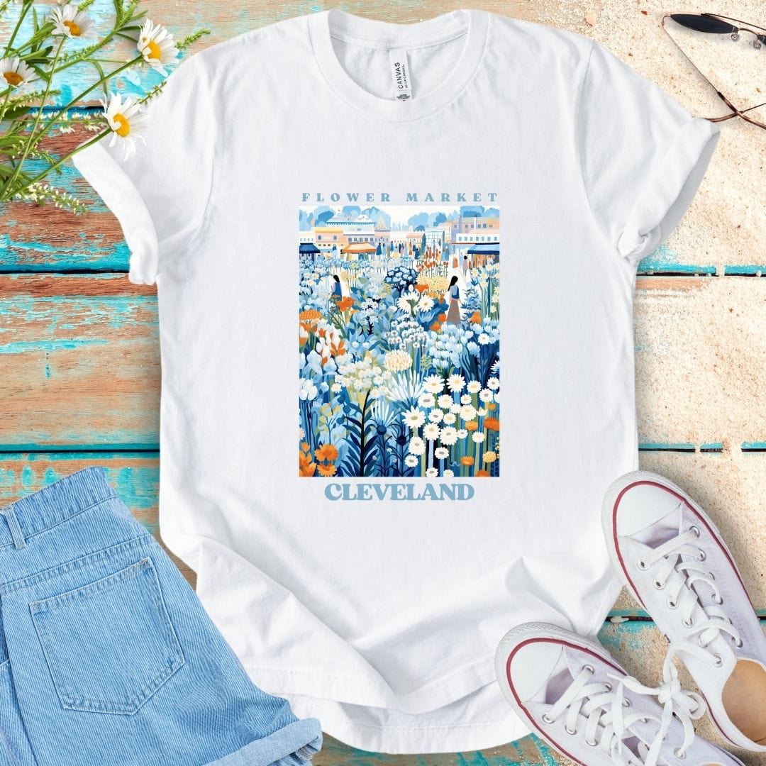 Flower Market Tee - Cleveland
