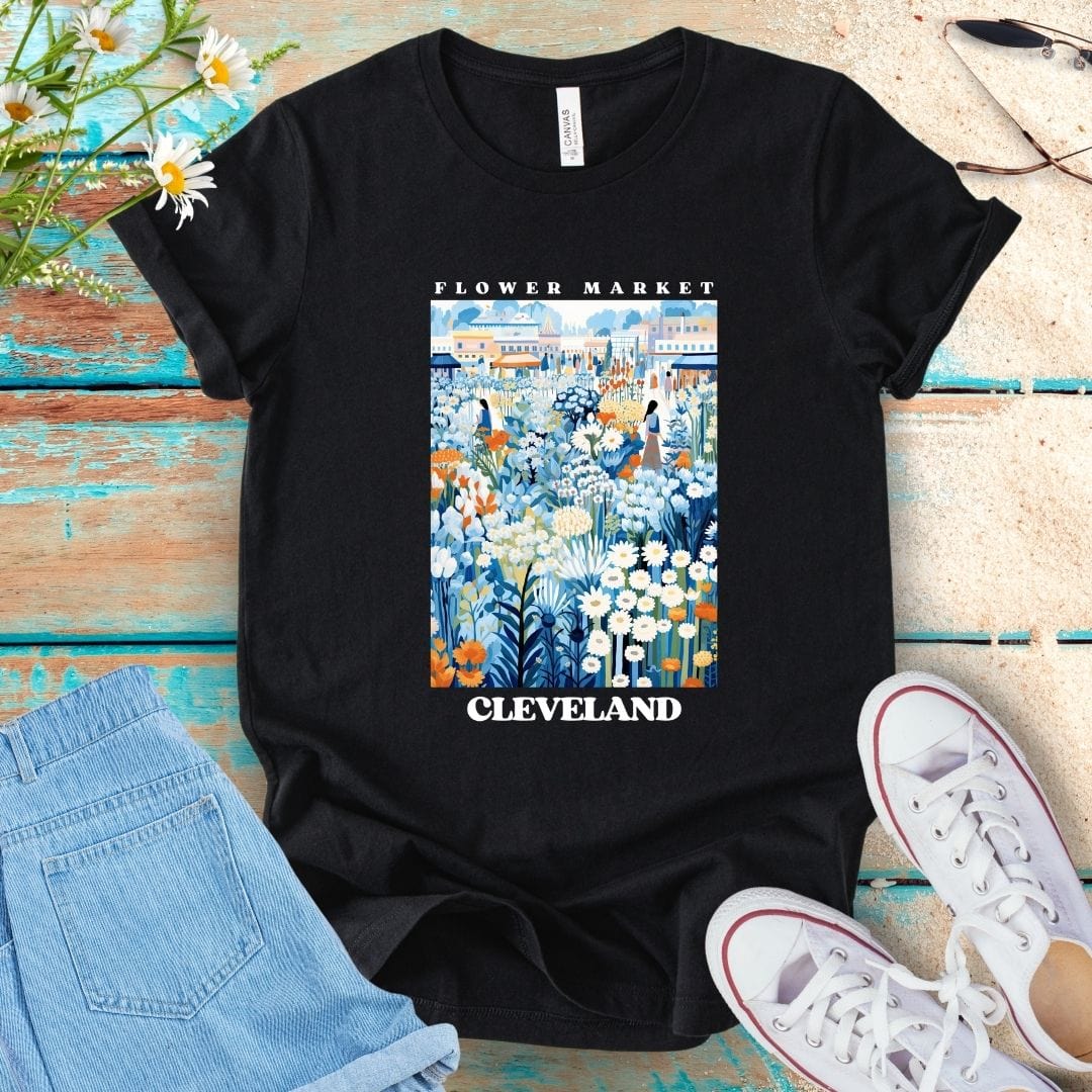 Flower Market Tee - Cleveland