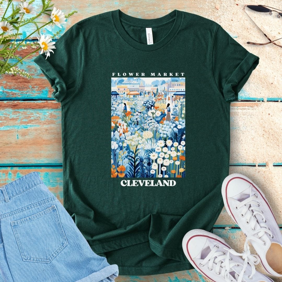 Flower Market Tee - Cleveland