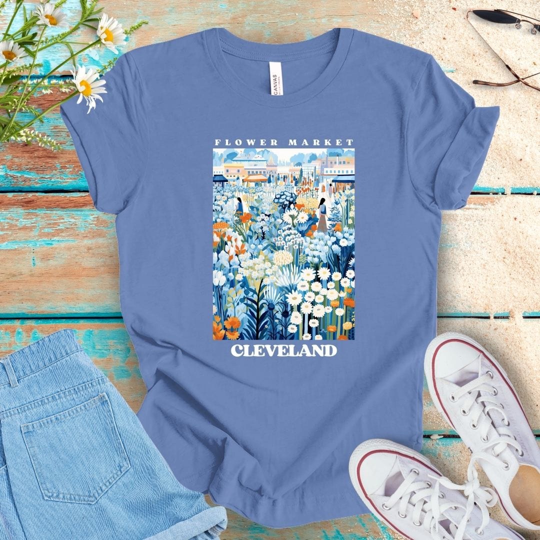 Flower Market Tee - Cleveland