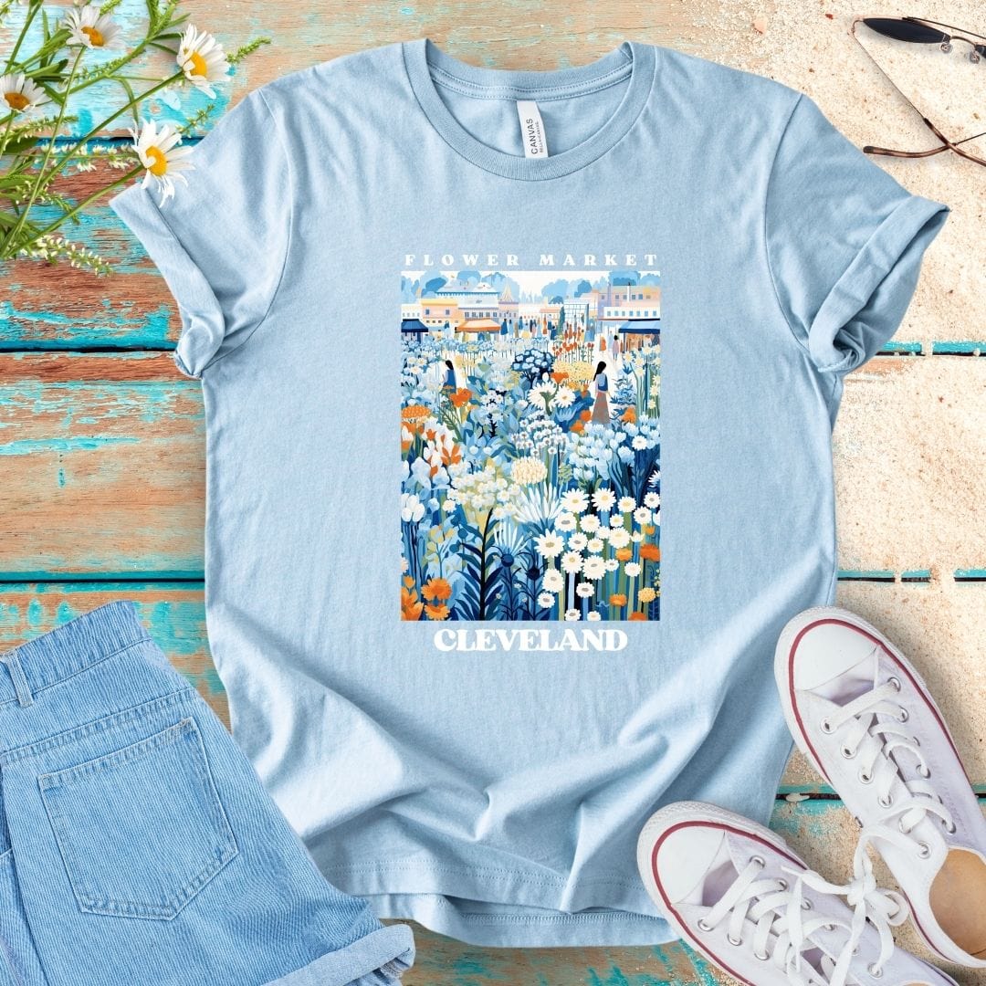 Flower Market Tee - Cleveland