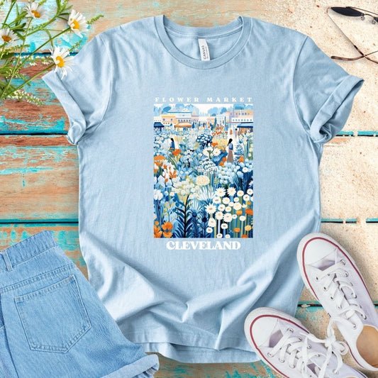 Flower Market Tee - Cleveland
