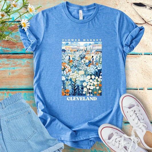Flower Market Tee - Cleveland