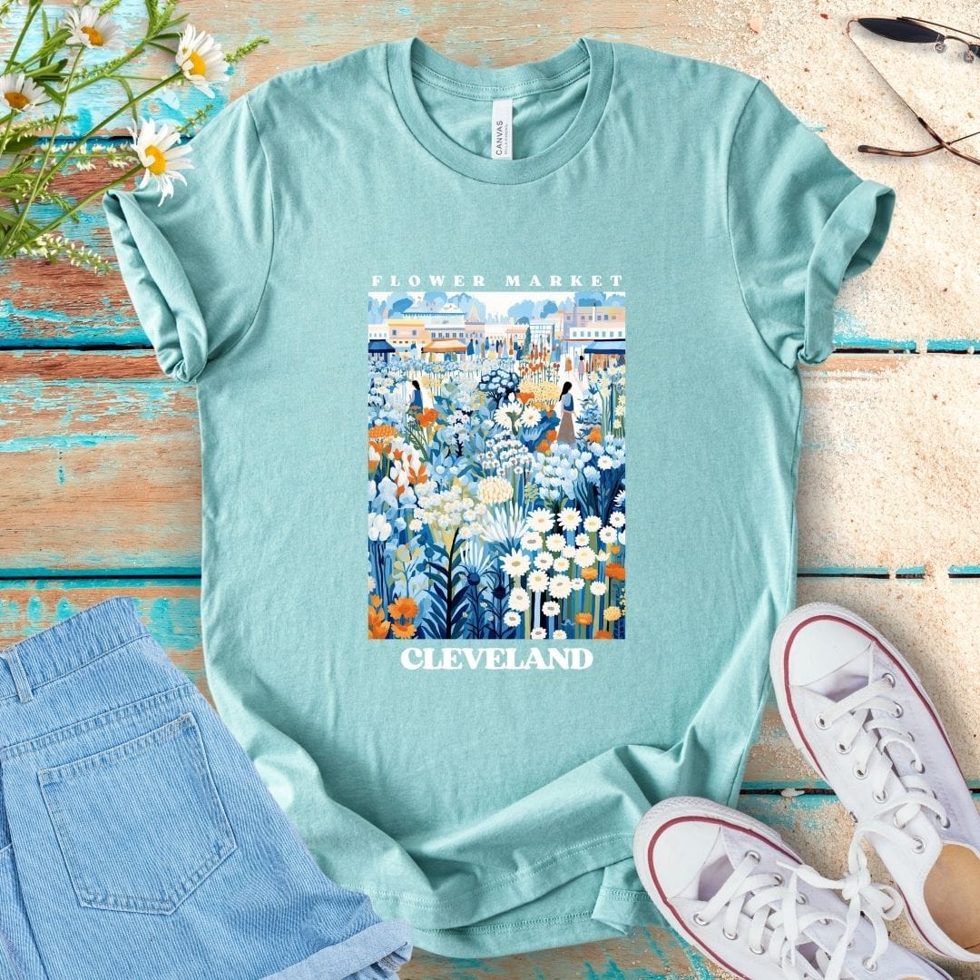 Flower Market Tee - Cleveland