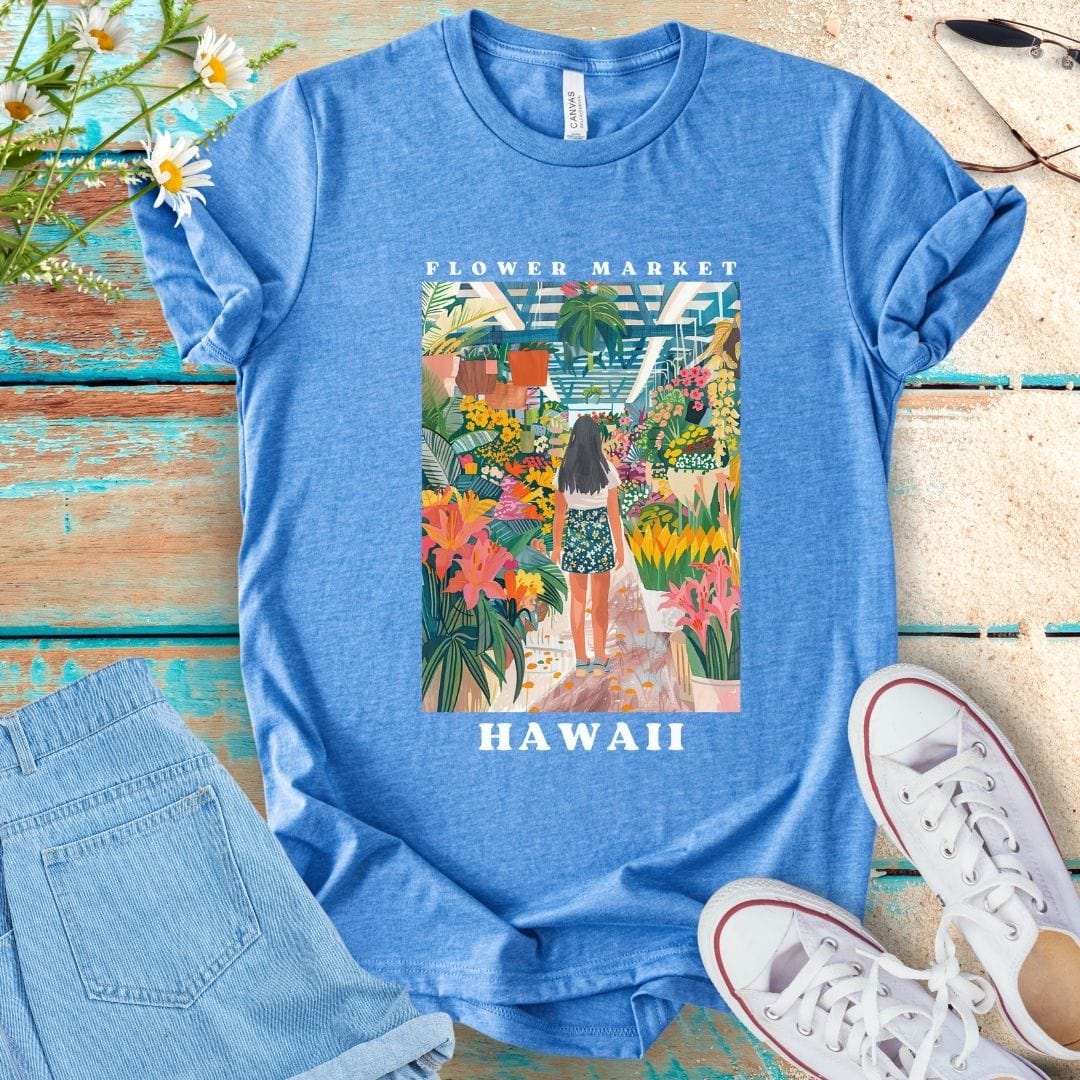 Flower Market Tee - Hawaii