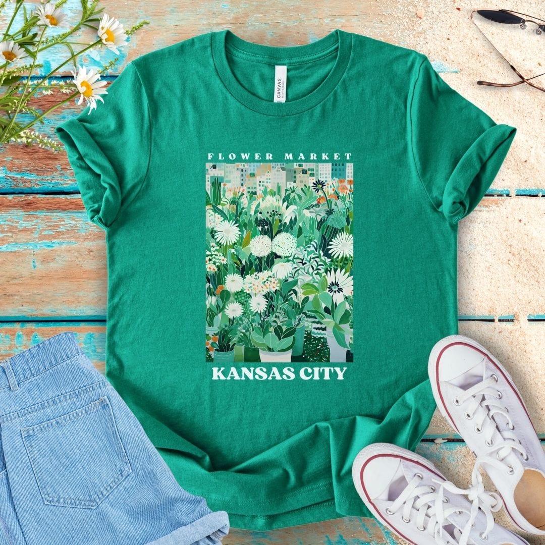 Flower Market Tee - Kansas City