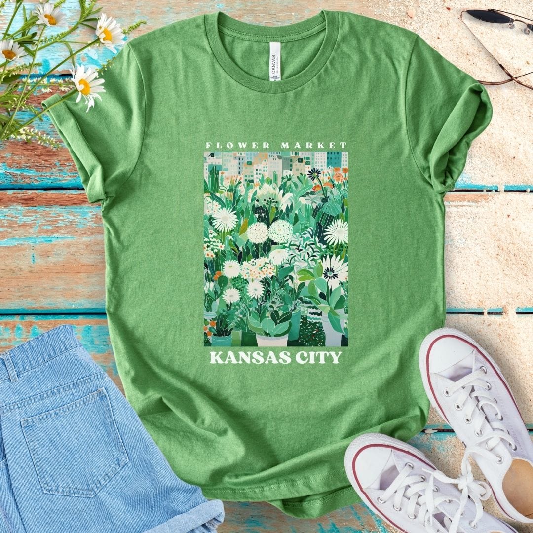 Flower Market Tee - Kansas City