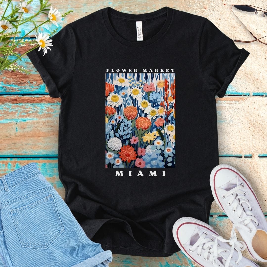 Flower Market Tee - Miami