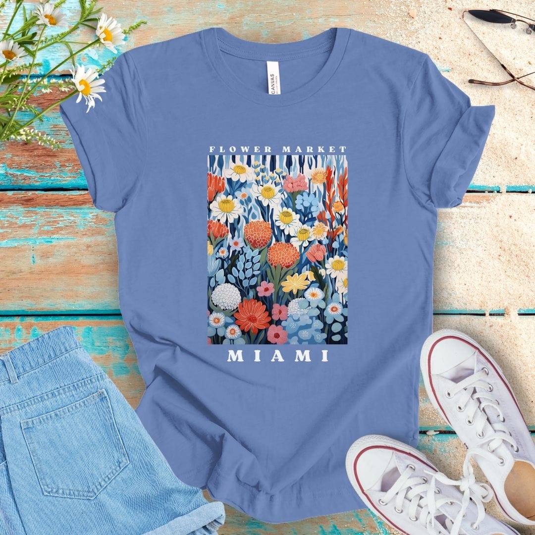Flower Market Tee - Miami