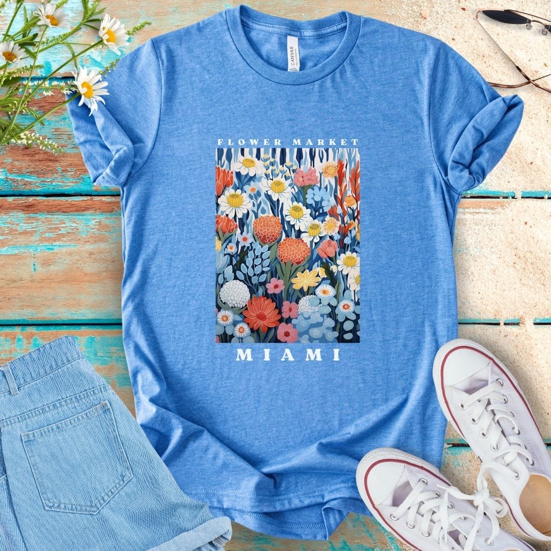 Flower Market Tee - Miami