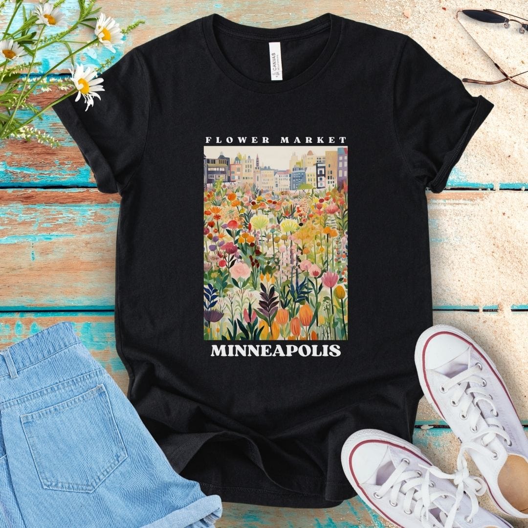 Flower Market Tee - Minneapolis