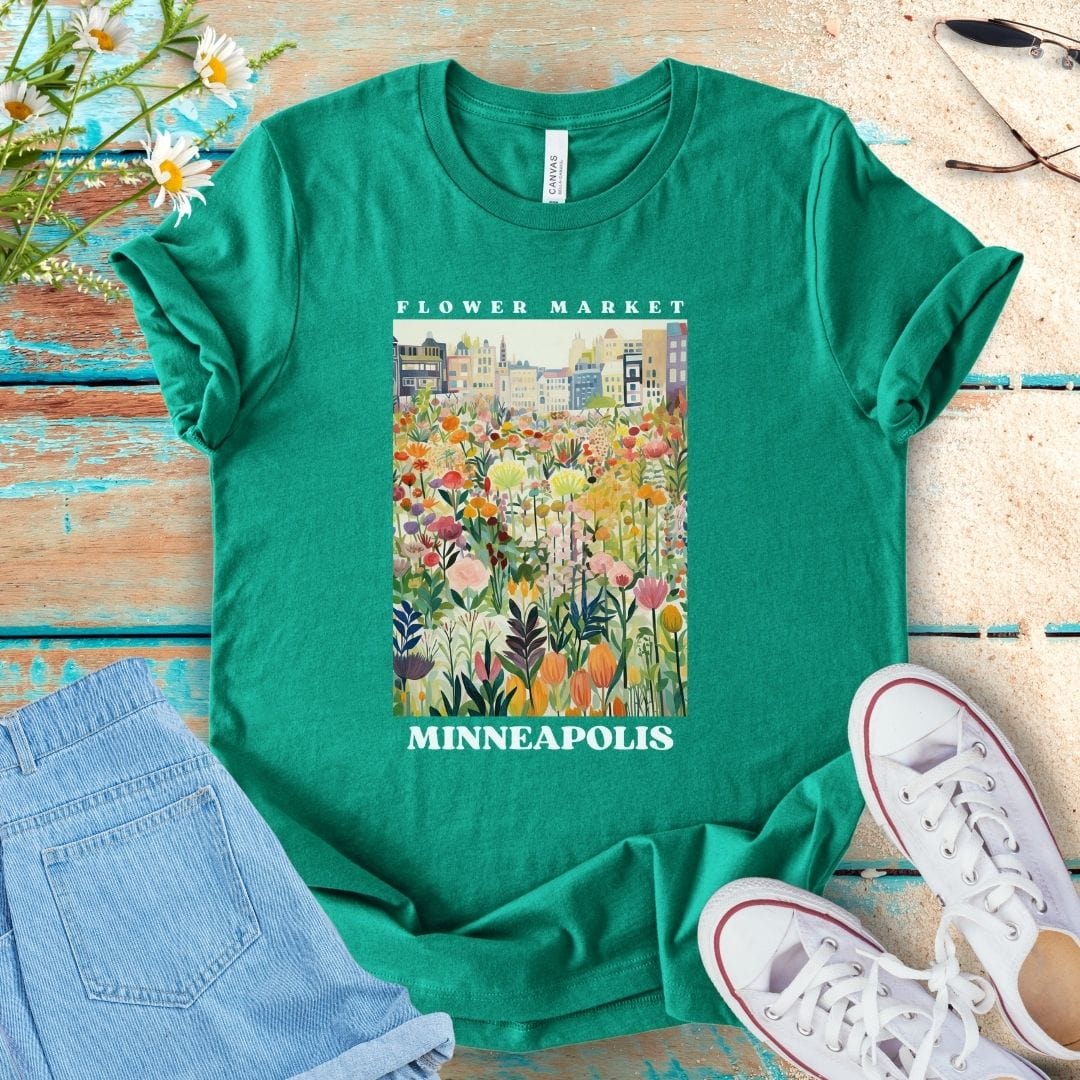 Flower Market Tee - Minneapolis