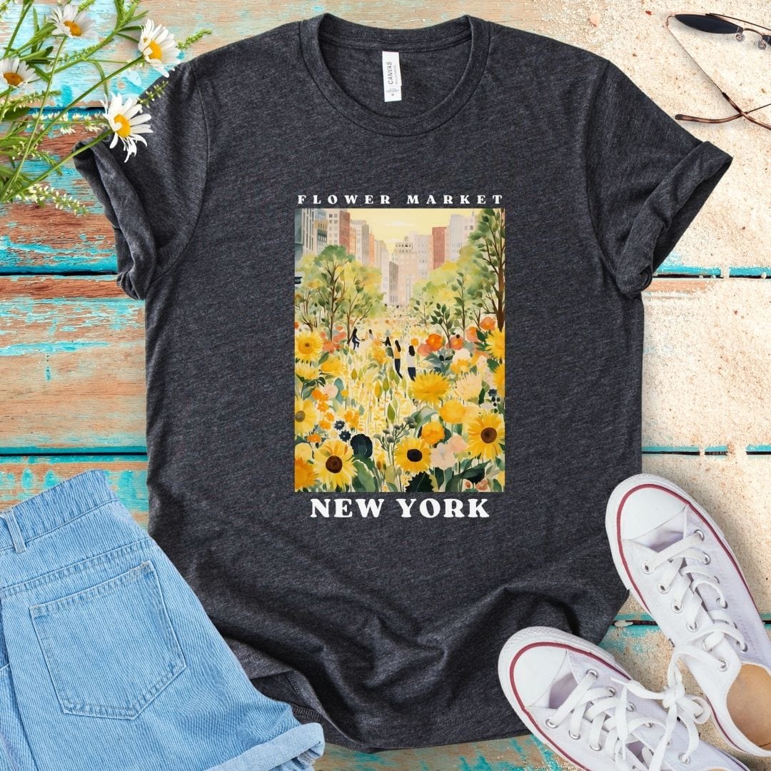 Flower Market Tee - New York