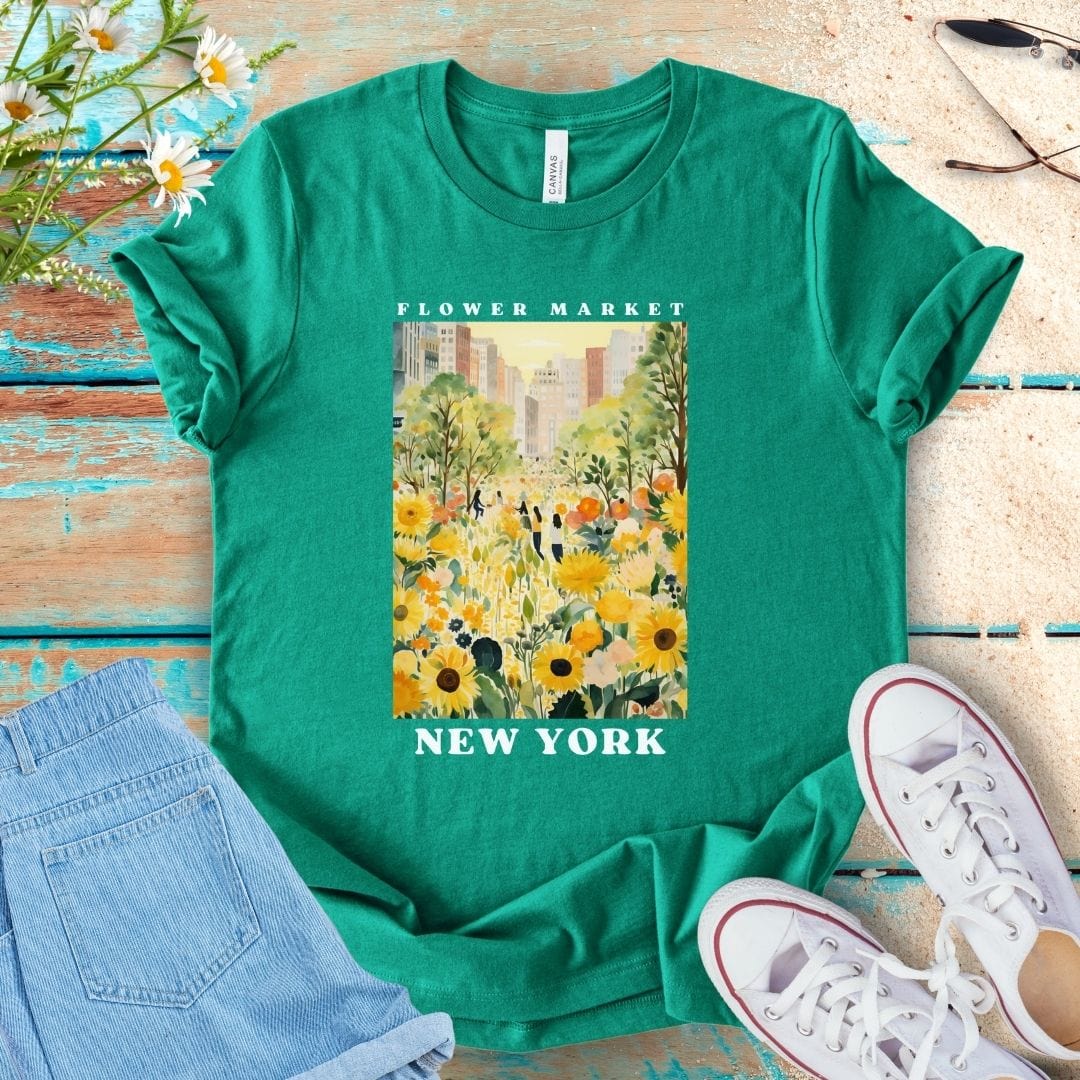 Flower Market Tee - New York