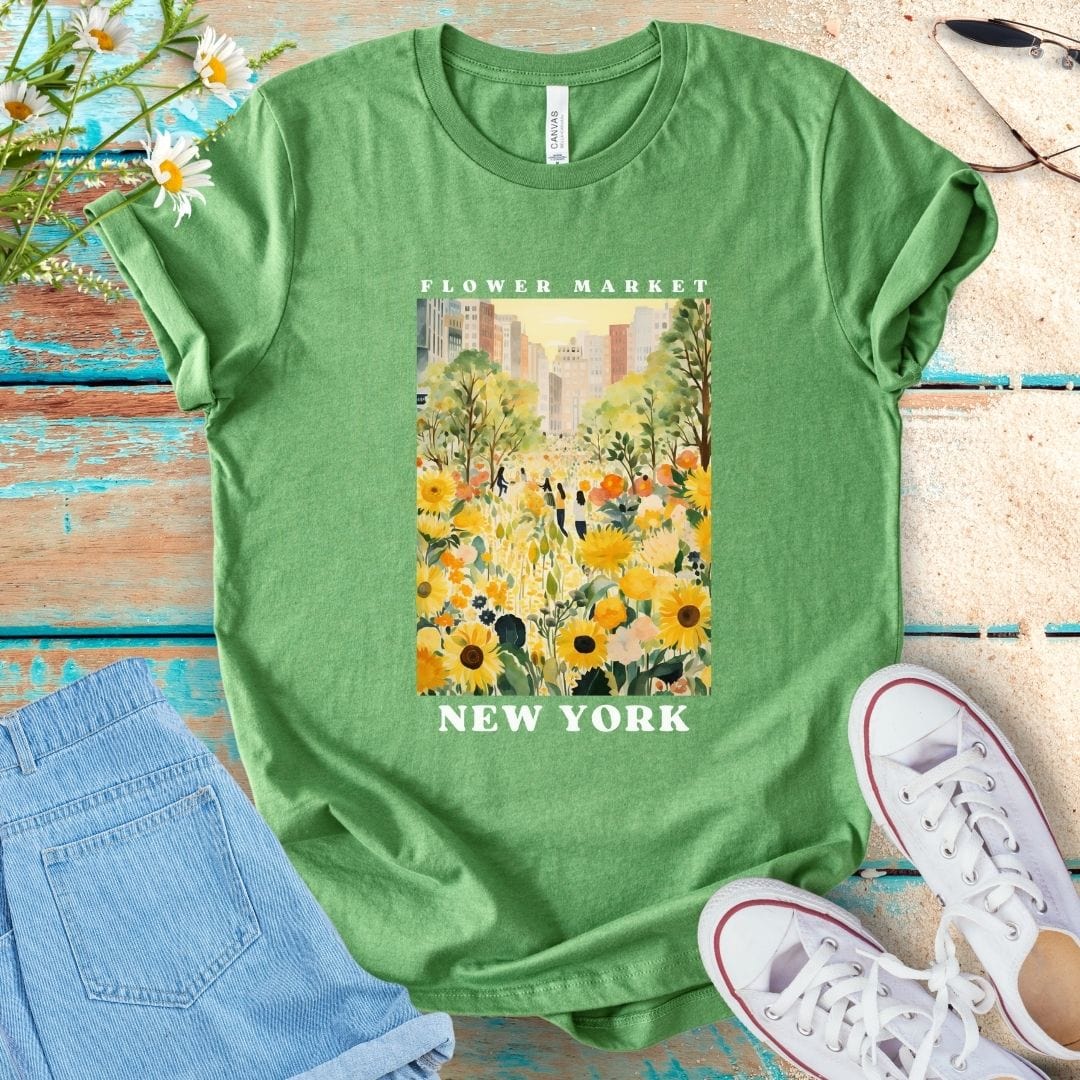 Flower Market Tee - New York