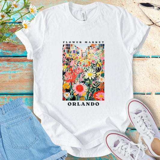Flower Market Tee - Orlando