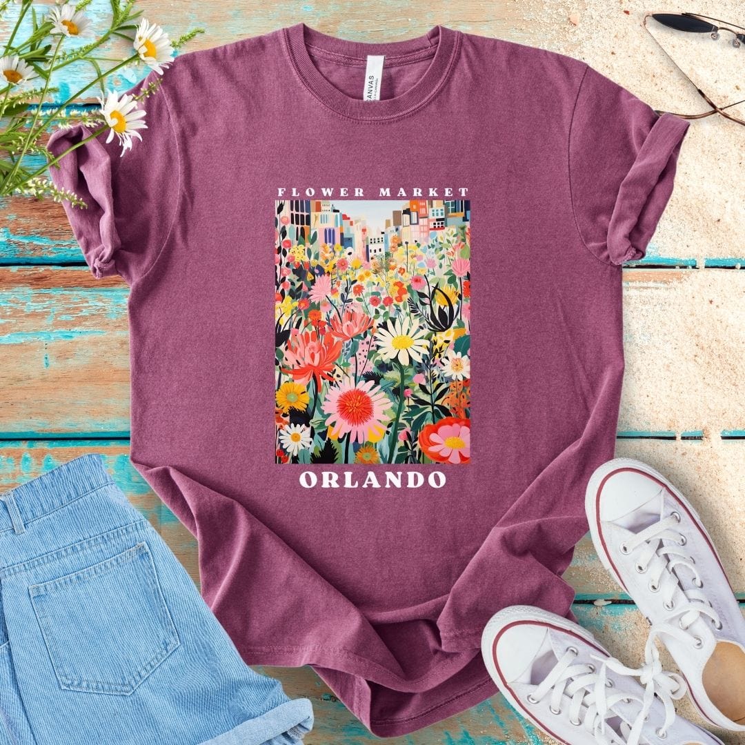 Flower Market Tee - Orlando