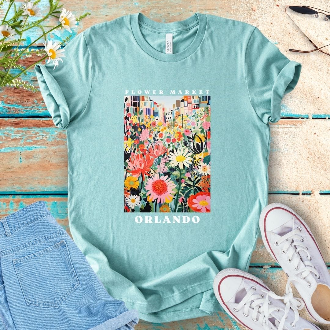 Flower Market Tee - Orlando