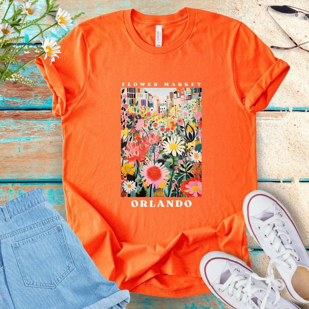 Flower Market Tee - Orlando