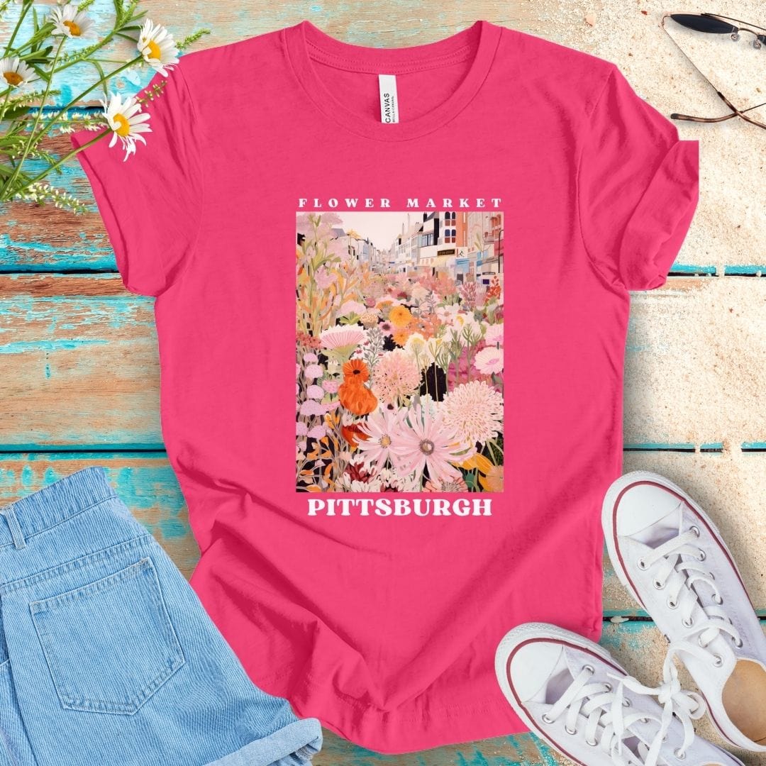 Flower Market Tee - Pittsburgh