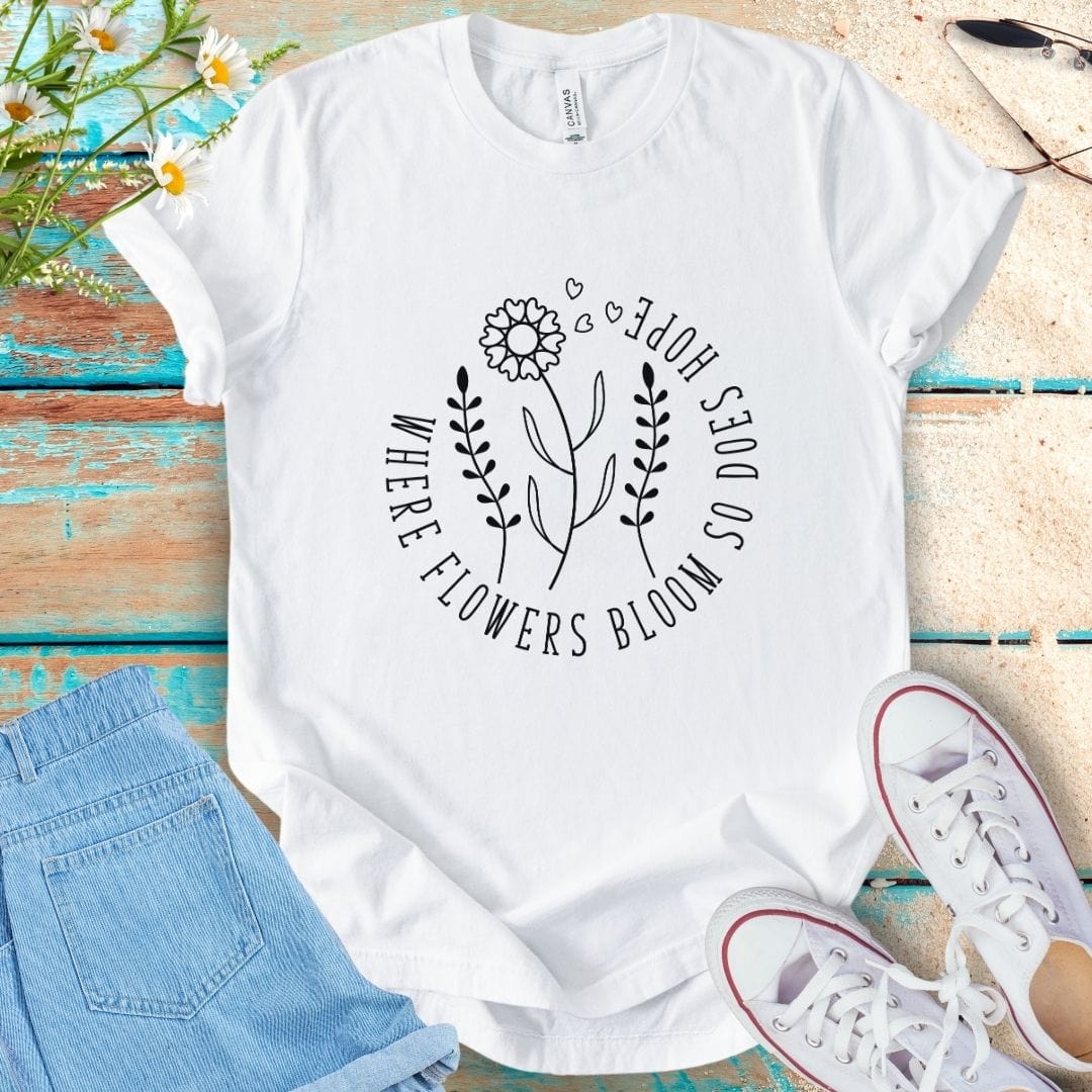 Flower Quote Tee