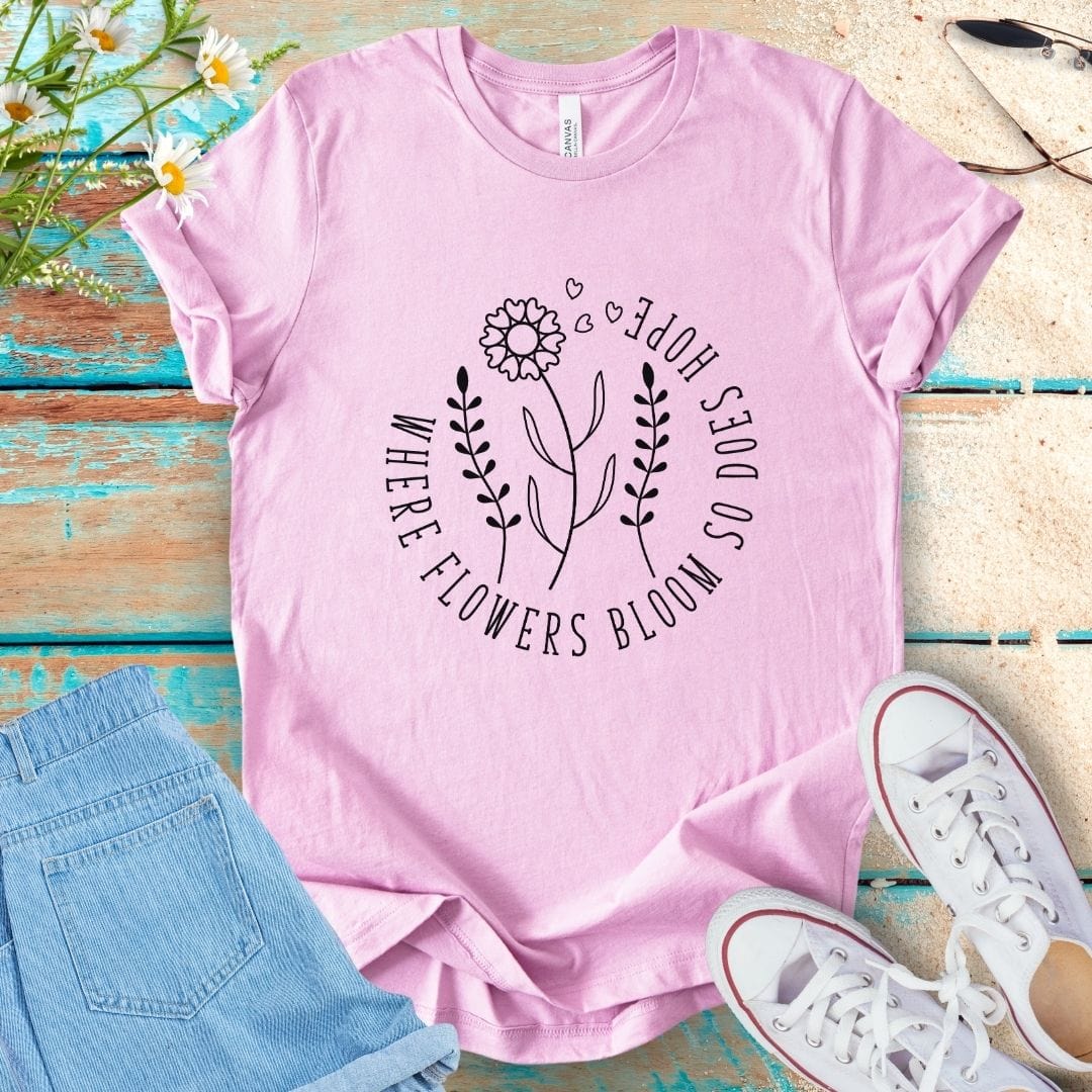 Flower Quote Tee