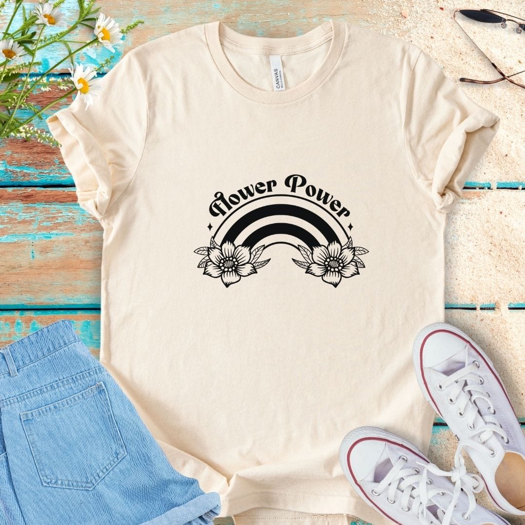 Flower Quote Tee