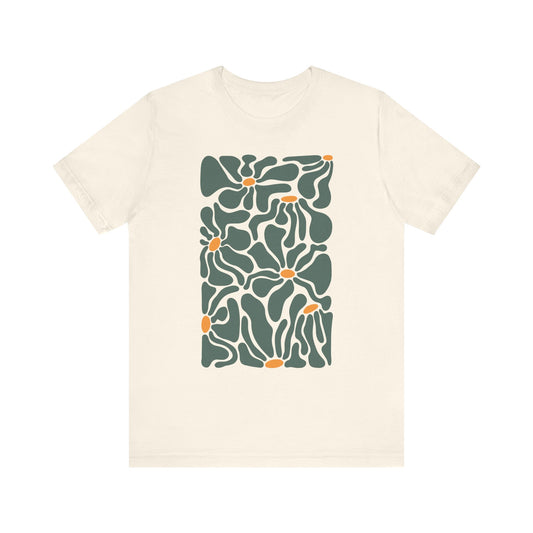 Abstract Flower Tee