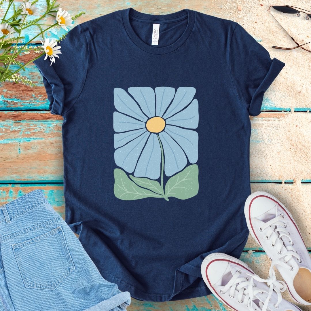 Abstract Flower Tee