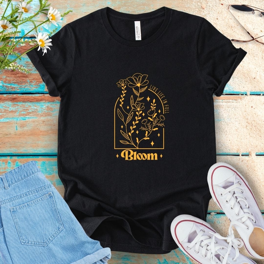 Flower Quote Tee