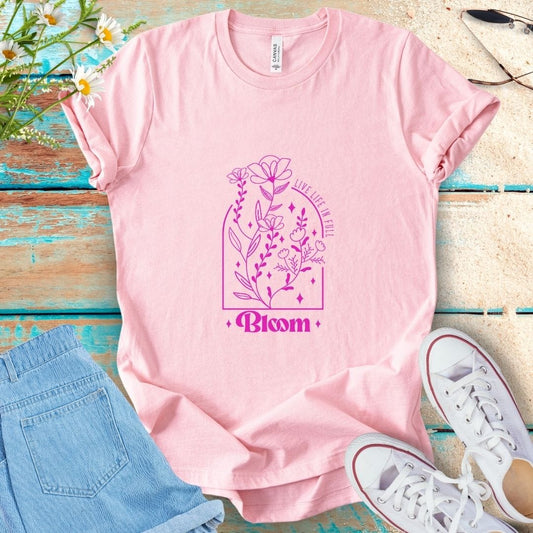 Flower Quote Tee