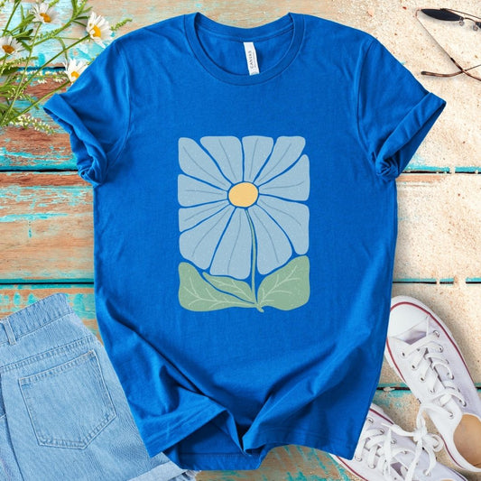 Abstract Flower Tee