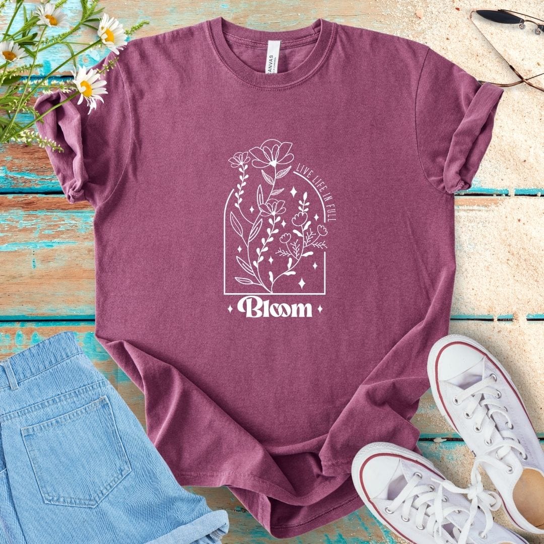 Flower Quote Tee