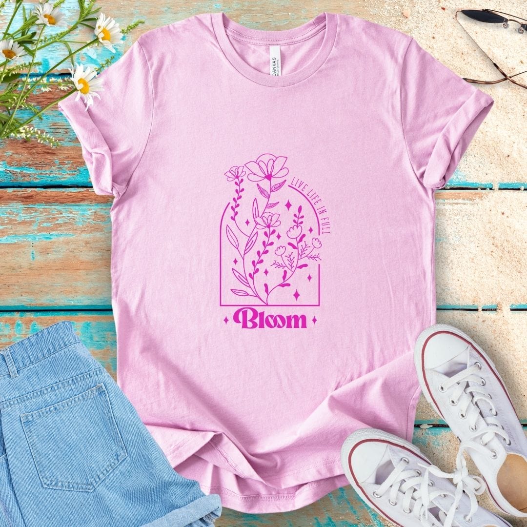 Flower Quote Tee