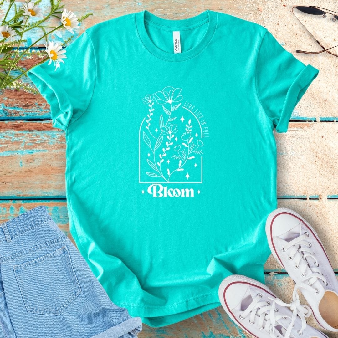 Flower Quote Tee